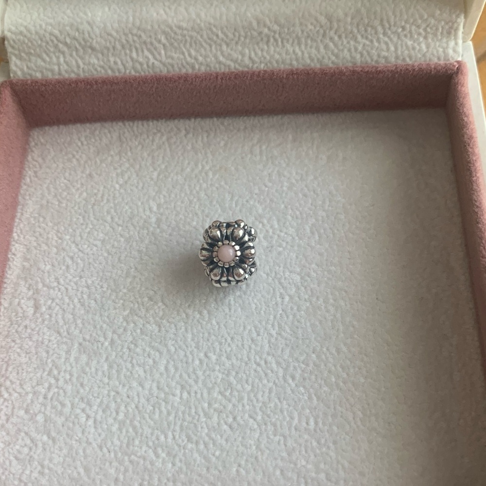 Pandora Pink Flower Charm